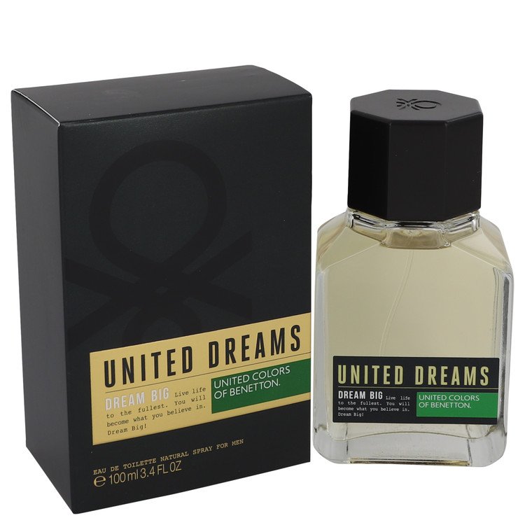 United Dreams Dream Big by Benetton Eau De Toilette Spray 3.4 oz for Men Default Title Beauty & Fragrance - Tophatter Daily Deals
