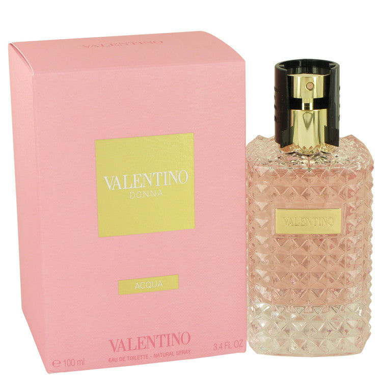 Valentino Donna Acqua by Valentino Eau De Toilette Spray 3.4 oz for Women Default Title Beauty & Fragrance - Tophatter Daily Deals