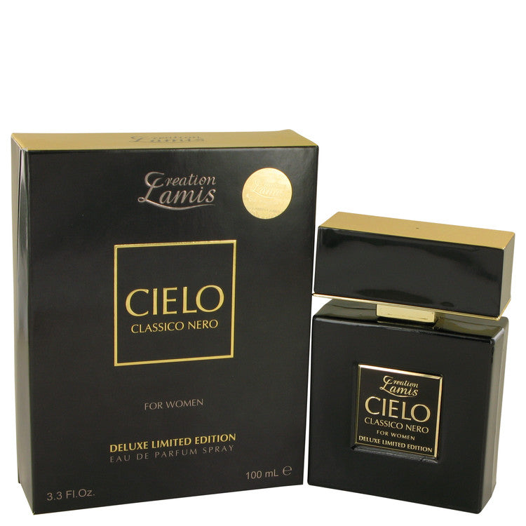 Lamis Cielo Classico Nero by Lamis Eau De Parfum Spray Deluxe Limited Edition 3.3 oz for Women Default Title Beauty & Fragrance - Tophatter Daily Deals