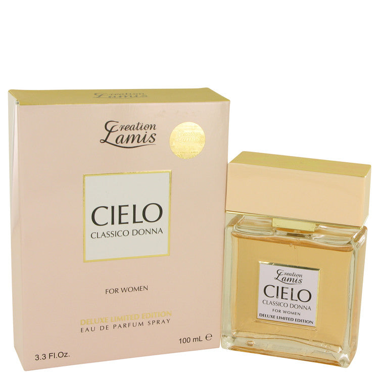 Lamis Cielo Classico Donna by Lamis Eau De Parfum Spray Deluxe Limited Edition 3.3 oz for Women Default Title Beauty & Fragrance - Tophatter Daily Deals