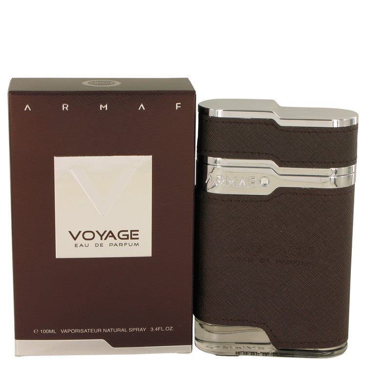 Armaf Voyage Brown by Armaf Eau De Parfum Spray 3.4 oz for Men Default Title Beauty & Fragrance - Tophatter Daily Deals