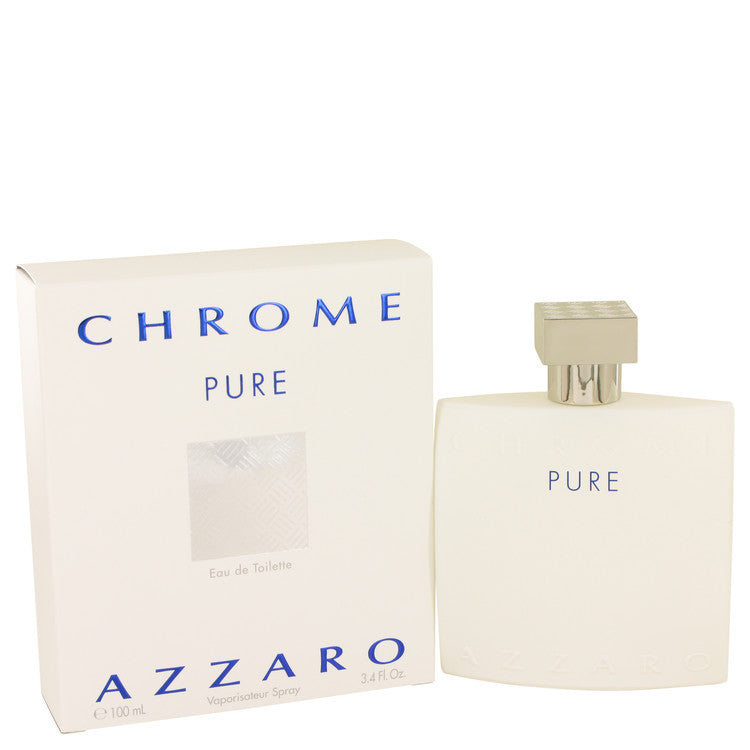 Chrome Pure by Azzaro Eau De Toilette Spray 3.4 oz for Men Default Title Beauty & Fragrance - Tophatter Daily Deals
