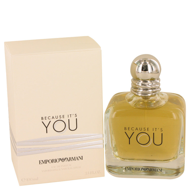 Because It's You by Emporio Armani Eau De Parfum Spray 3.4 oz for Women Default Title Beauty & Fragrance - Tophatter Daily Deals