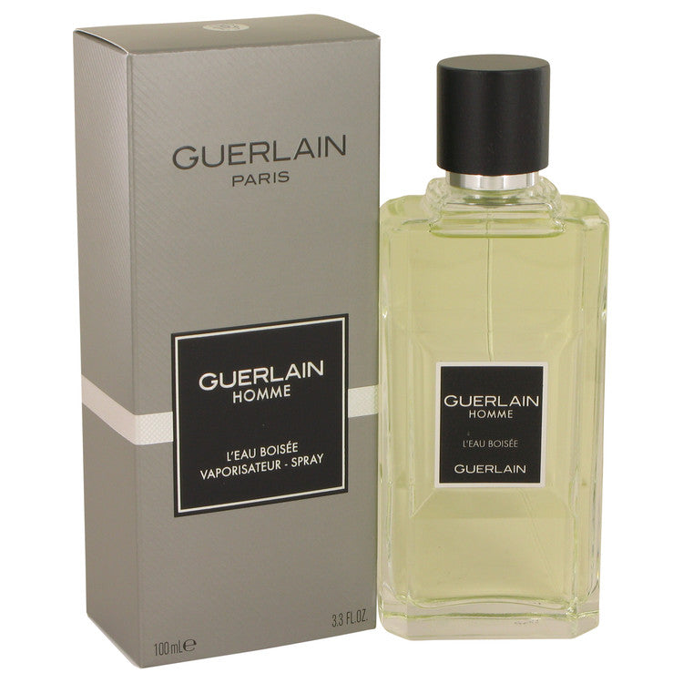 Guerlain Homme L'eau Boisee by Guerlain Eau De Toilette Spray 3.3 oz for Men Default Title Beauty & Fragrance - Tophatter Daily Deals