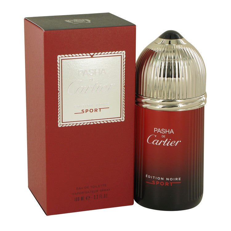 Pasha De Cartier Noire Sport by Cartier Eau De Toilette Spray 3.3 oz for Men Default Title Beauty & Fragrance - Tophatter Daily Deals