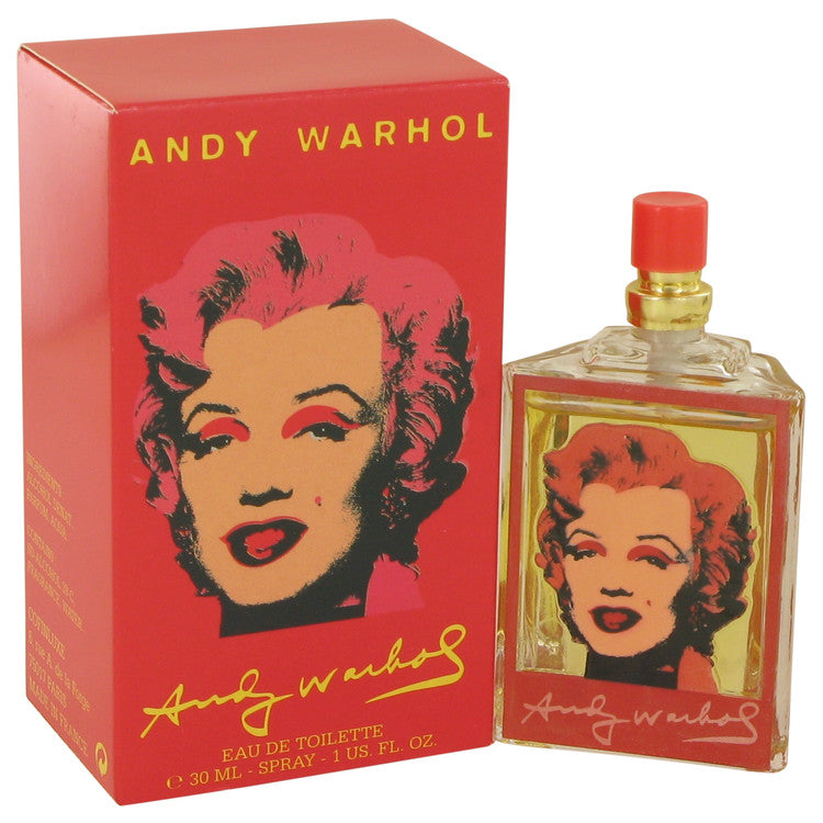 Andy Warhol Marilyn Red by Andy Warhol Eau De Toilette Spray 1 oz for Women Default Title Beauty & Fragrance - Tophatter Daily Deals