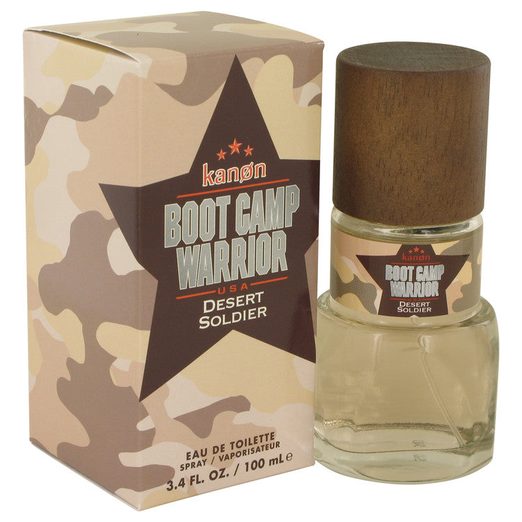 Kanon Boot Camp Warrior Desert Soldier by Kanon Eau De Toilette Spray 3.4 oz for Men Default Title Beauty & Fragrance - Tophatter Daily Deals
