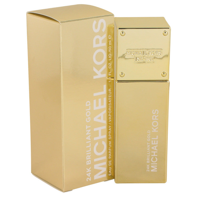 Michael Kors 24K Brilliant Gold by Michael Kors Eau De Parfum Spray 1.7 oz for Women Default Title Beauty & Fragrance - Tophatter Daily Deals