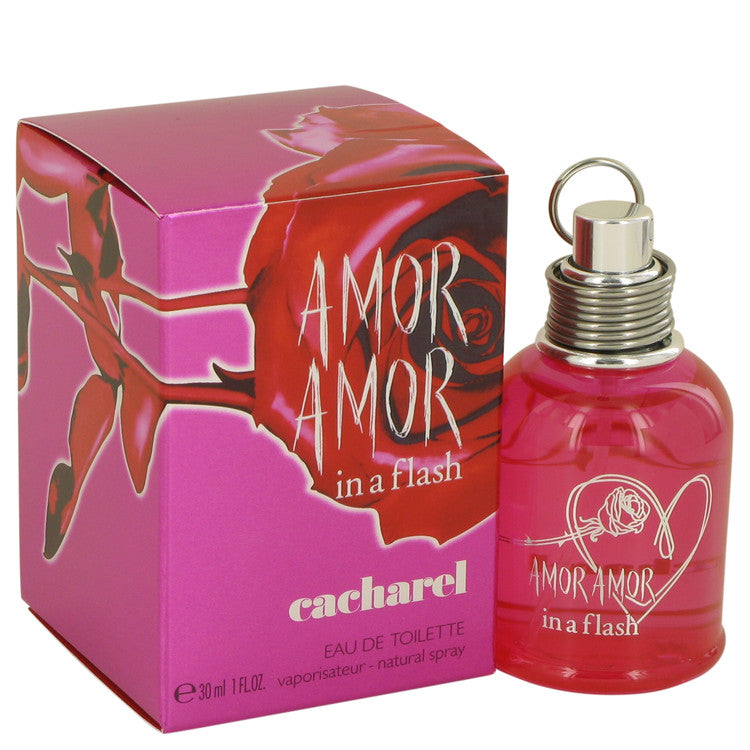 Amor Amor in a Flash by Cacharel Eau De Toilette Spray 1 oz for Women Default Title Beauty & Fragrance - Tophatter Daily Deals
