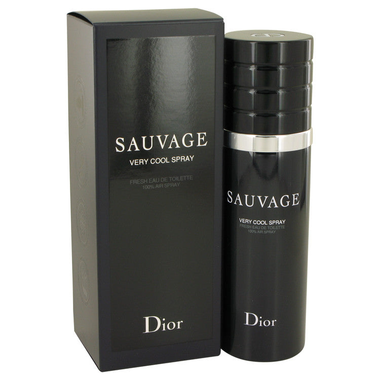Sauvage Very Cool by Christian Dior Eau De Toilette Spray 3.4 oz for Men Default Title Beauty & Fragrance - Tophatter Daily Deals
