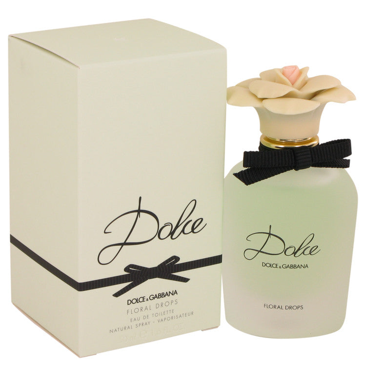 Dolce Floral Drops by Dolce & Gabbana Eau DE Toilette Spray 1.7 oz for Women Default Title Beauty & Fragrance - Tophatter Daily Deals
