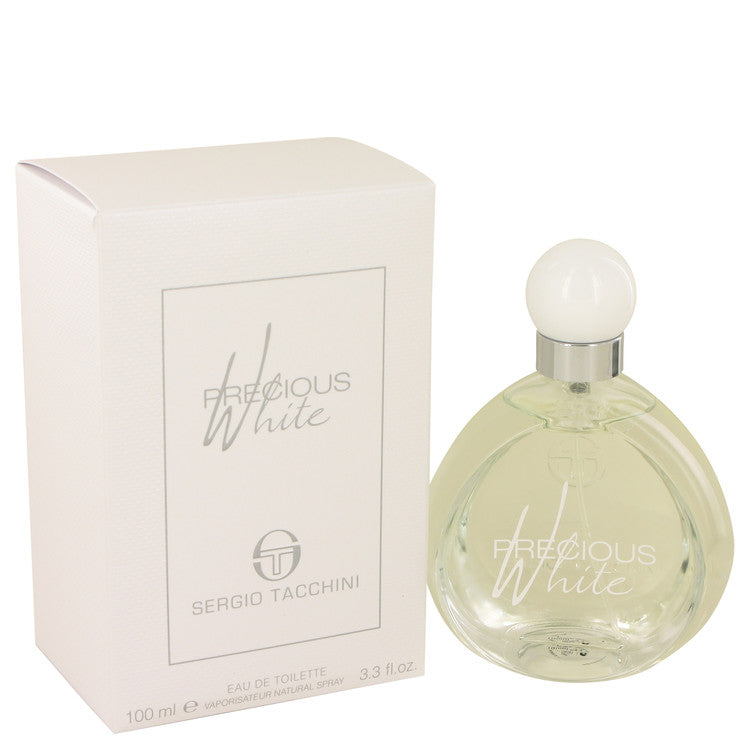 Sergio Tacchini Precious White by Sergio Tacchini Eau De Toilette Spray 3.4 oz for Women Default Title Beauty & Fragrance - Tophatter Daily Deals