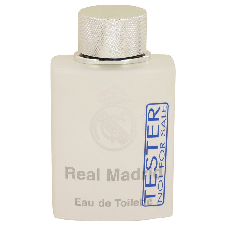 Real Madrid by AIR VAL INTERNATIONAL Eau De Toilette Spray (Tester) 3.4 oz for Men Default Title Beauty & Fragrance - Tophatter Daily Deals