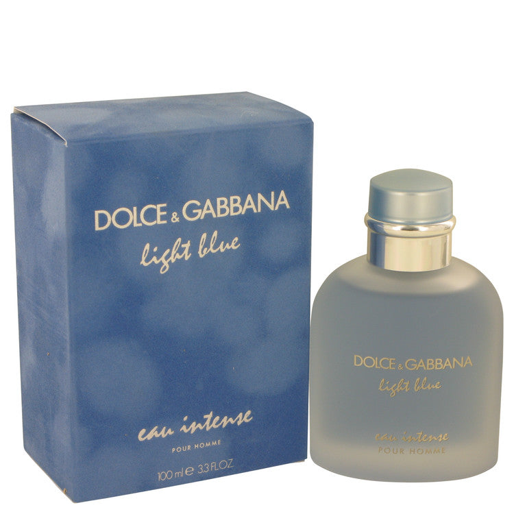 Light Blue Eau Intense by Dolce & Gabbana Eau De Parfum Spray 3.3 oz for Men Default Title Beauty & Fragrance - Tophatter Daily Deals
