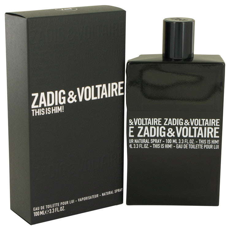 This is Him by Zadig & Voltaire Eau De Toilette Spray 3.4 oz for Men Default Title Beauty & Fragrance - Tophatter Daily Deals