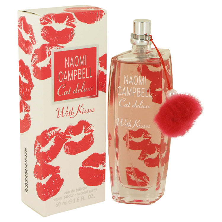 Naomi Campbell Cat Deluxe With Kisses by Naomi Campbell Eau De Toilette Spray 1.7 oz for Women Default Title Beauty & Fragrance - Tophatter Daily Deals