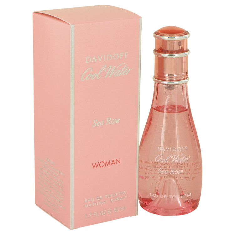 Cool Water Sea Rose by Davidoff Eau De Toilette Spray 1.7 oz for Women Default Title Beauty & Fragrance - Tophatter Daily Deals