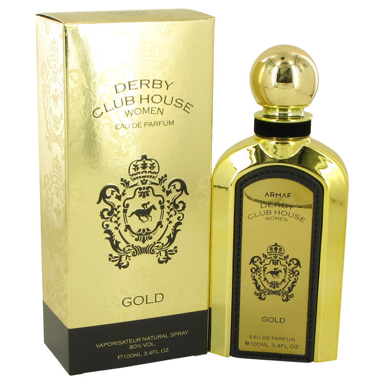 Armaf Derby Club House Gold by Armaf Eau De Parfum Spray 3.4 oz for Women Default Title Beauty & Fragrance - Tophatter Daily Deals