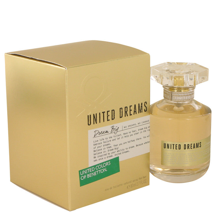 United Dreams Dream Big by Benetton Eau De Toilette Spray 2.7 oz for Women Default Title Beauty & Fragrance - Tophatter Daily Deals