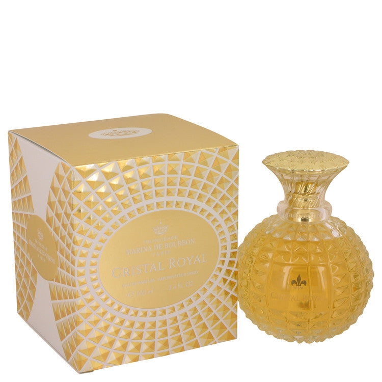 Cristal Royal by Marina De Bourbon Eau De Parfum Spray 3.4 oz for Women Default Title Beauty & Fragrance - Tophatter Daily Deals