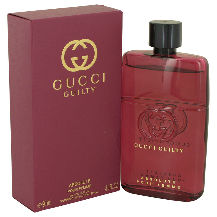 Gucci Guilty Absolute by Gucci Eau De Parfum Spray 3 oz for Women Default Title Beauty & Fragrance - Tophatter Daily Deals