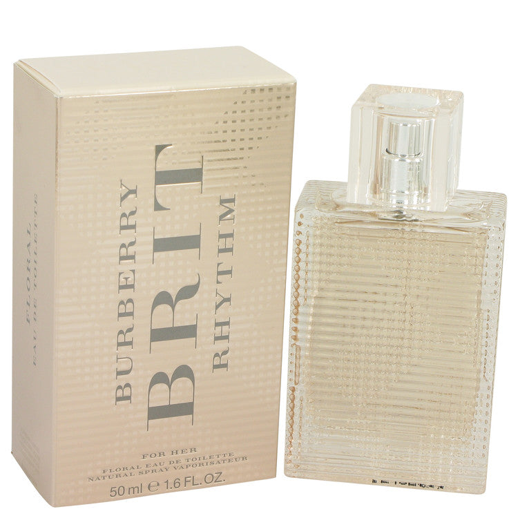 Burberry Brit Rhythm Floral by Burberry Eau De Toilette Spray 1.7 oz for Women Default Title Beauty & Fragrance - Tophatter Daily Deals