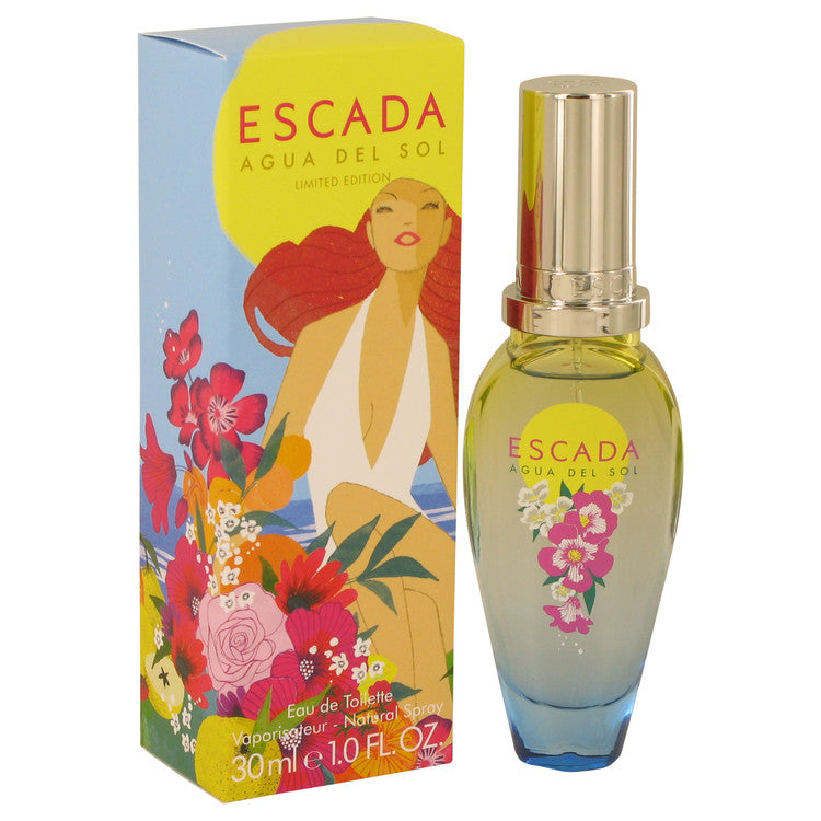 Escada Agua Del Sol by Escada Eau De Toilette Spray 1 oz for Women Default Title Beauty & Fragrance - Tophatter Daily Deals