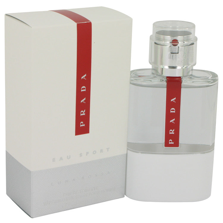 Prada Luna Rossa Eau Sport by Prada Eau De Toilette Spray 2.5 oz for Men Default Title Beauty & Fragrance - Tophatter Daily Deals
