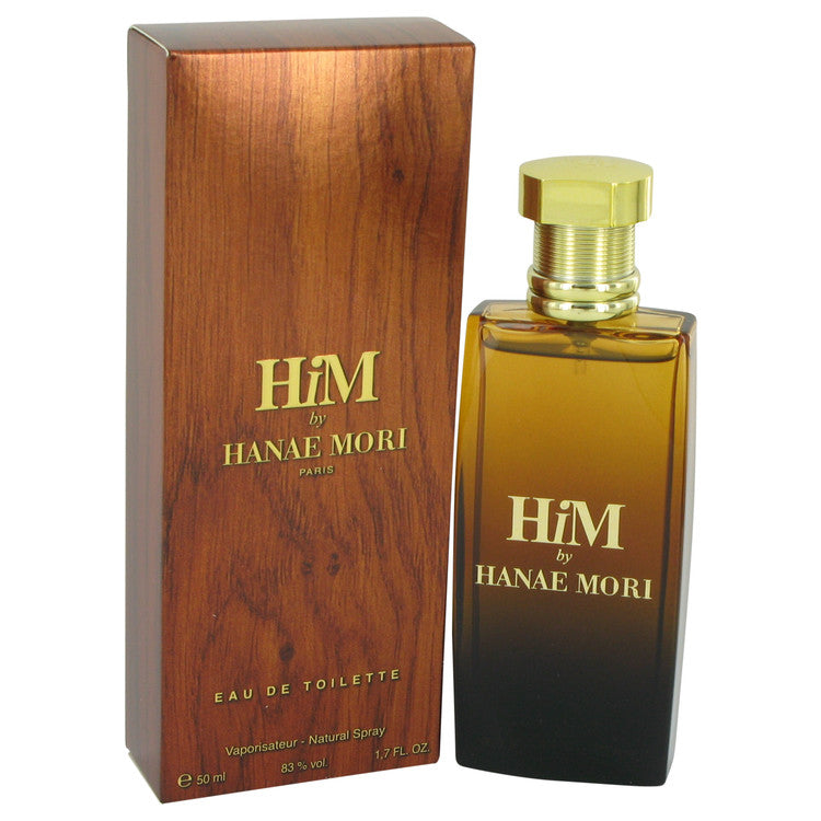Hanae Mori Him by Hanae Mori Eau De Toilette Spray 1.7 oz for Men Default Title Beauty & Fragrance - Tophatter Daily Deals