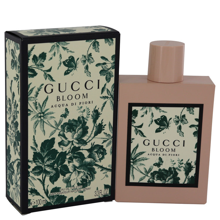 Gucci Bloom Acqua Di Fiori by Gucci Eau De Toilette Spray 3.4 oz for Women Default Title Beauty & Fragrance - Tophatter Daily Deals