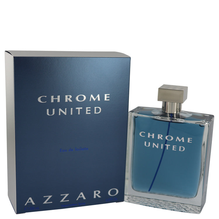 Chrome United by Azzaro Eau De Toilette Spray 6.8 oz for Men Default Title Beauty & Fragrance - Tophatter Daily Deals
