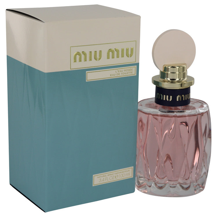 Miu Miu L'eau Rosee by Miu Miu Eau De Toilette Spray 3.4 oz for Women Default Title Beauty & Fragrance - Tophatter Daily Deals
