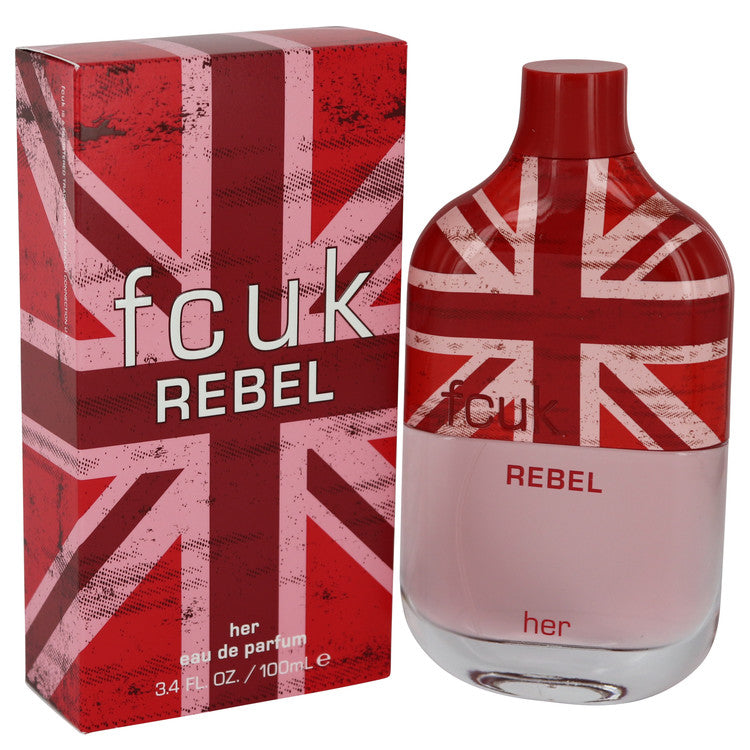 FCUK Rebel by French Connection Eau De Parfum Spray 3.4 oz for Women Default Title Beauty & Fragrance - Tophatter Daily Deals
