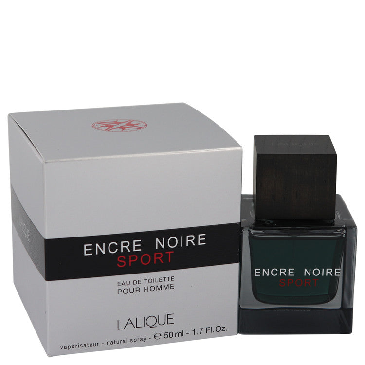 Encre Noire Sport by Lalique Eau De Toilette Spray 1.7 oz for Men Default Title Beauty & Fragrance - Tophatter Daily Deals