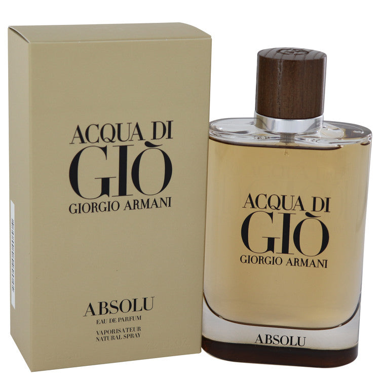 Acqua Di Gio Absolu by Giorgio Armani Eau De Parfum Spray 4.2 oz for Men Default Title Beauty & Fragrance - Tophatter Daily Deals