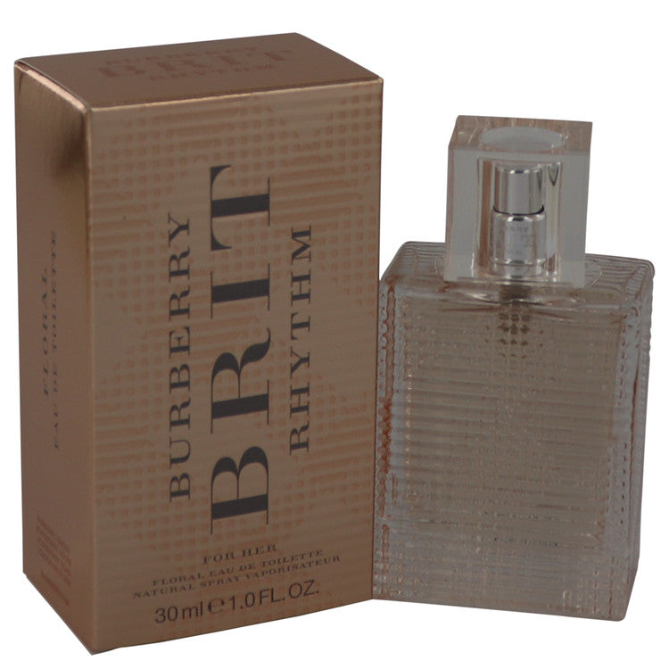 Burberry Brit Rhythm Floral by Burberry Eau De Toilette Spray 1 oz for Women Default Title Beauty & Fragrance - Tophatter Daily Deals
