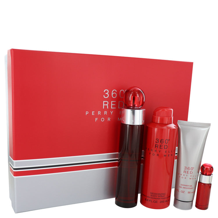 Perry Ellis 360 Red by Perry Ellis Gift Set -- for Men Default Title Beauty & Fragrance - Tophatter Daily Deals