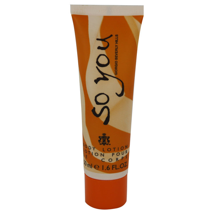 So You by Giorgio Beverly Hills Body Lotion 1.6 oz for Women Default Title Beauty & Fragrance - Tophatter Daily Deals