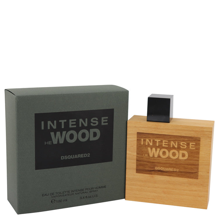 He Wood Intense Wood by Dsquared2 Eau De Toilette Spray 3.4 oz for Men Default Title Beauty & Fragrance - Tophatter Daily Deals