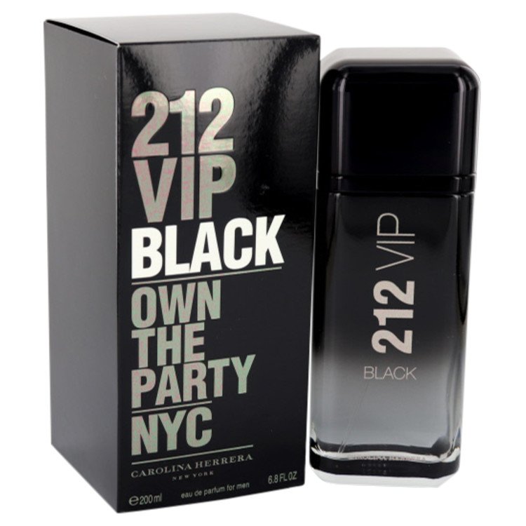212 VIP Black by Carolina Herrera Eau De Parfum Spray 6.8 oz for Men Default Title Beauty & Fragrance - Tophatter Daily Deals