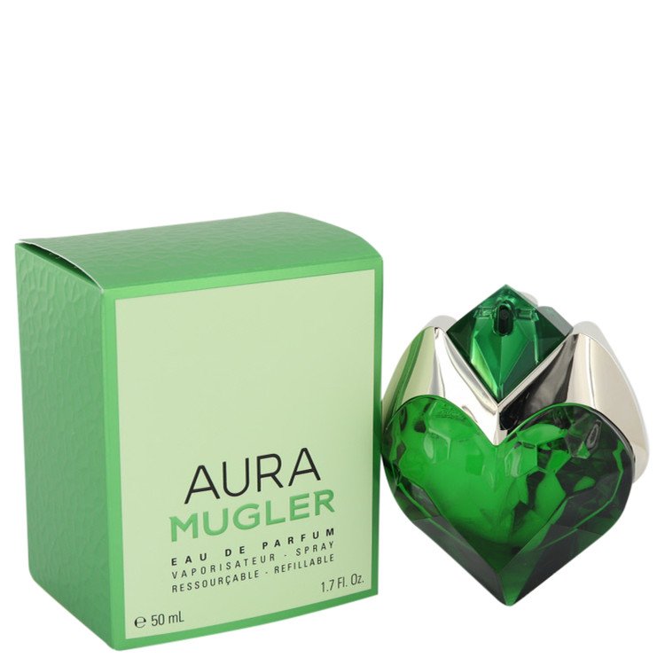 Mugler Aura by Thierry Mugler Eau De Parfum Spray Refillable 1.7 oz for Women Default Title Beauty & Fragrance - Tophatter Daily Deals