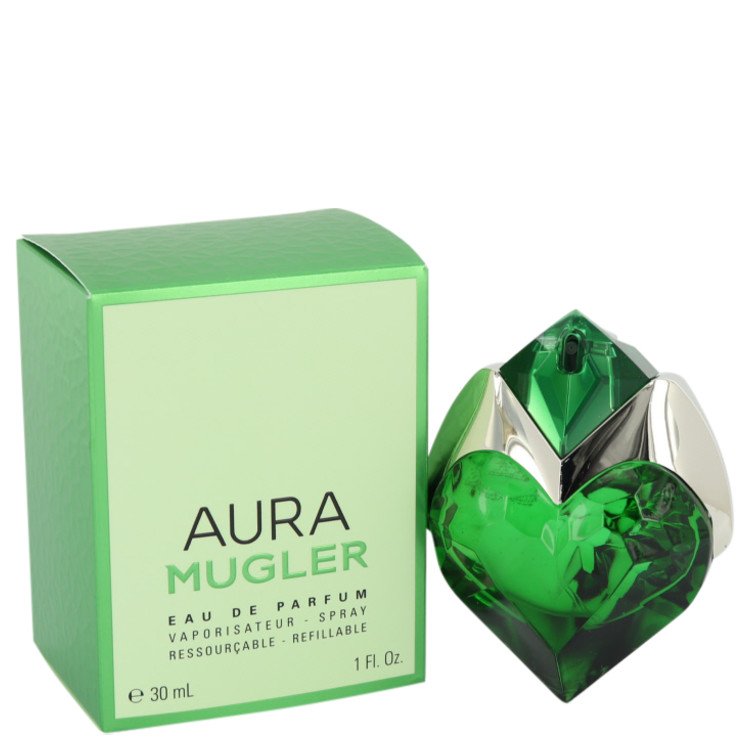 Mugler Aura by Thierry Mugler Eau De Parfum Spray Refillable 1 oz for Women Default Title Beauty & Fragrance - Tophatter Daily Deals