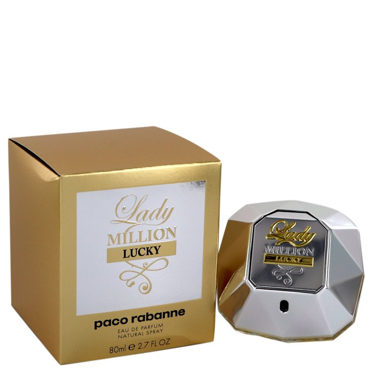 Lady Million Lucky by Paco Rabanne Eau De Parfum Spray 2.7 oz for Women Default Title Beauty & Fragrance - Tophatter Daily Deals