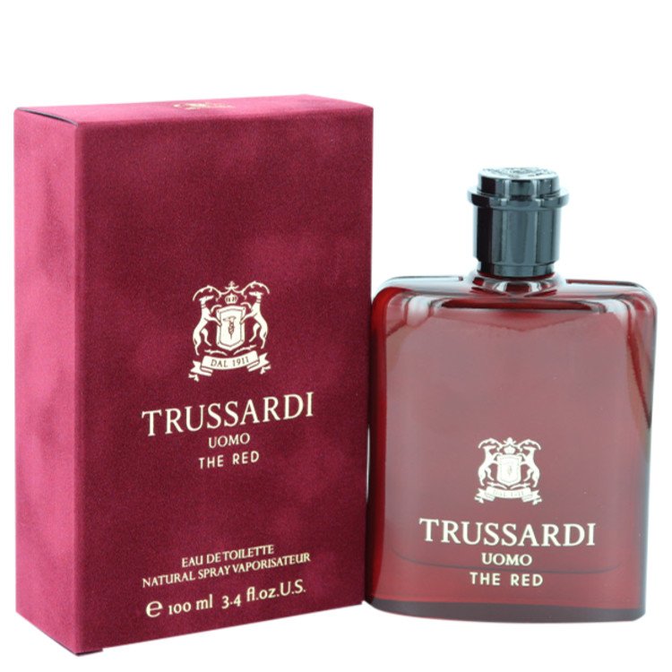 Trussardi Uomo The Red by Trussardi Eau De Toilette Spray 3.4 oz for Men Default Title Beauty & Fragrance - Tophatter Daily Deals