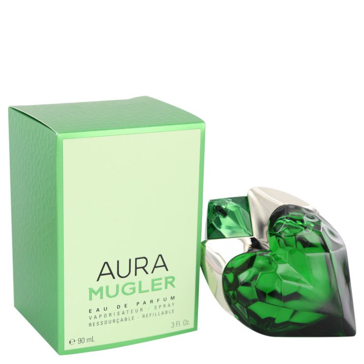 Mugler Aura by Thierry Mugler Eau De Parfum Spray Refillable 3 oz for Women Default Title Beauty & Fragrance - Tophatter Daily Deals