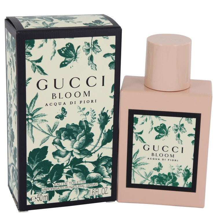 Gucci Bloom Acqua Di Fiori by Gucci Eau De Toilette Spray 1.6 oz for Women Default Title Beauty & Fragrance - Tophatter Daily Deals