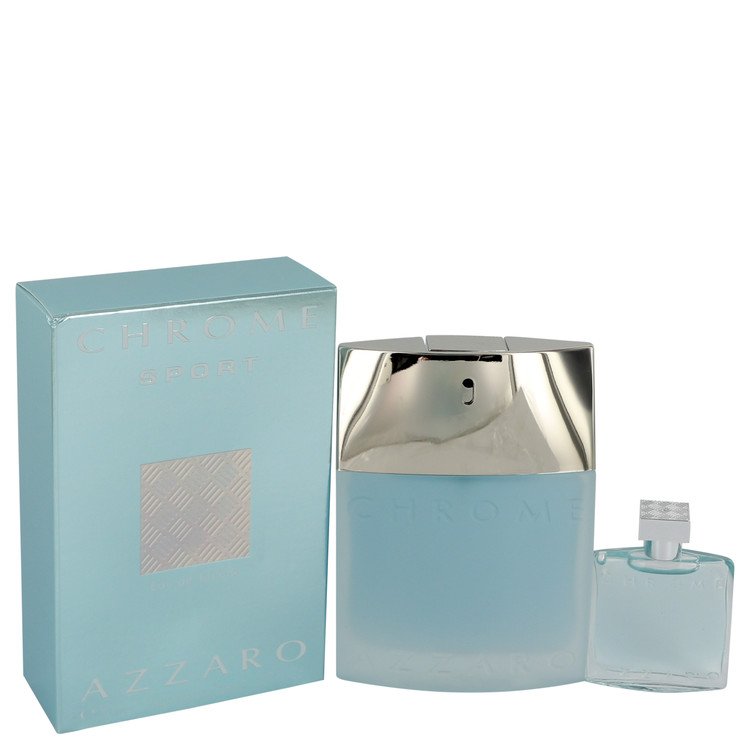 Chrome Sport by Azzaro Eau De Toilette Spray with .23 oz Mini EDT bonus moved code 1.7 oz for Men Default Title Beauty & Fragrance - Tophatter Daily Deals