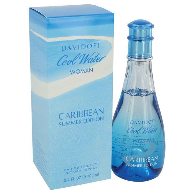 Cool Water Caribbean Summer by Davidoff Eau De Toilette Spray 3.4 oz for Women Default Title Beauty & Fragrance - Tophatter Daily Deals