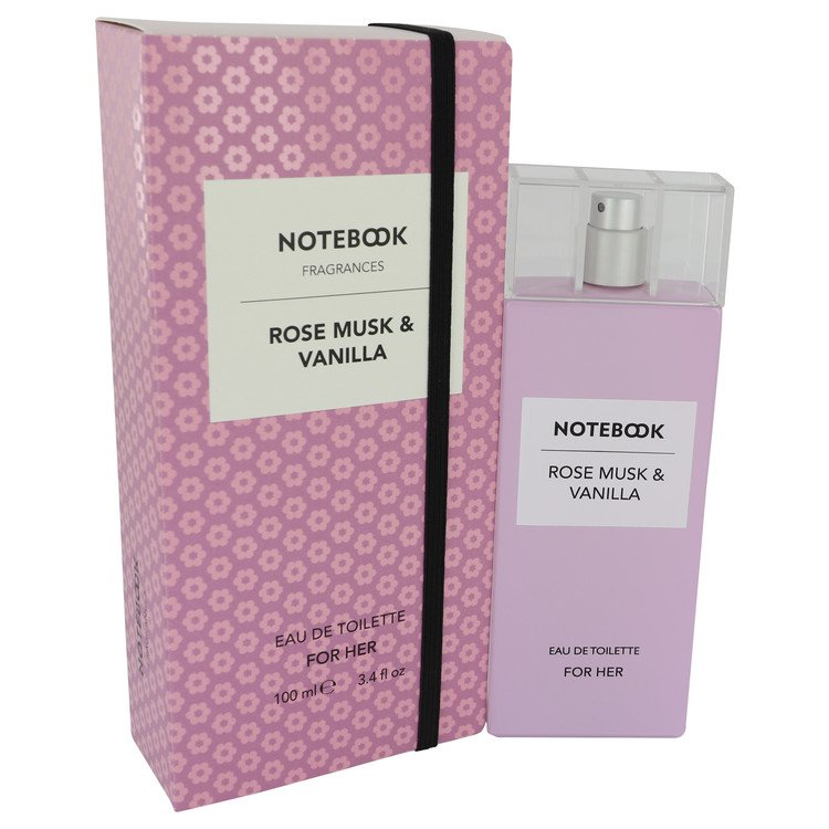 Notebook Rose Musk & Vanilla by Selectiva SPA Eau De Toilette Spray 3.4 oz for Women Default Title Beauty & Fragrance - Tophatter Daily Deals