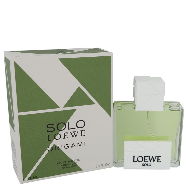 Solo Loewe Origami by Loewe Eau De Toilette Spray 3.4 oz for Men Default Title Beauty & Fragrance - Tophatter Daily Deals